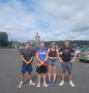 running group trip to Blackrock